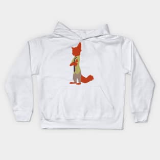 Wiley Fox Kids Hoodie